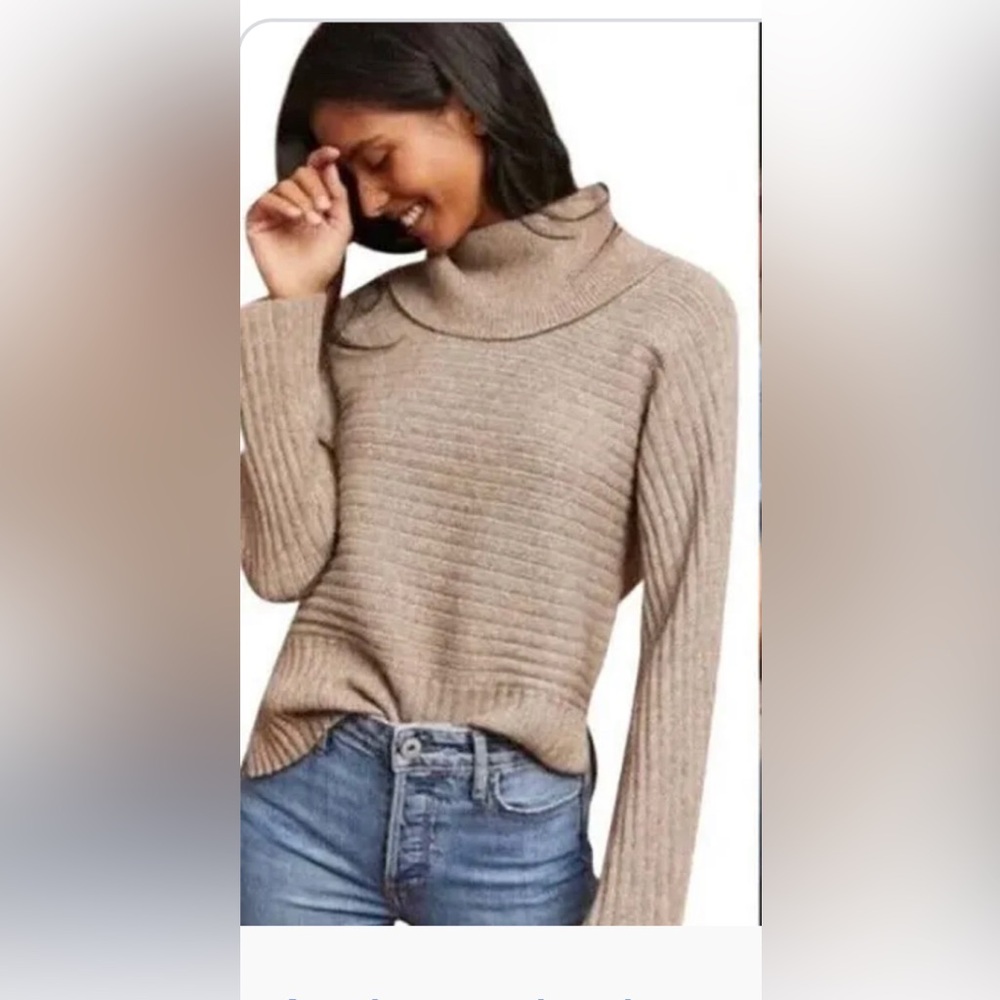 Anthropologie Cowl Neck Sweater